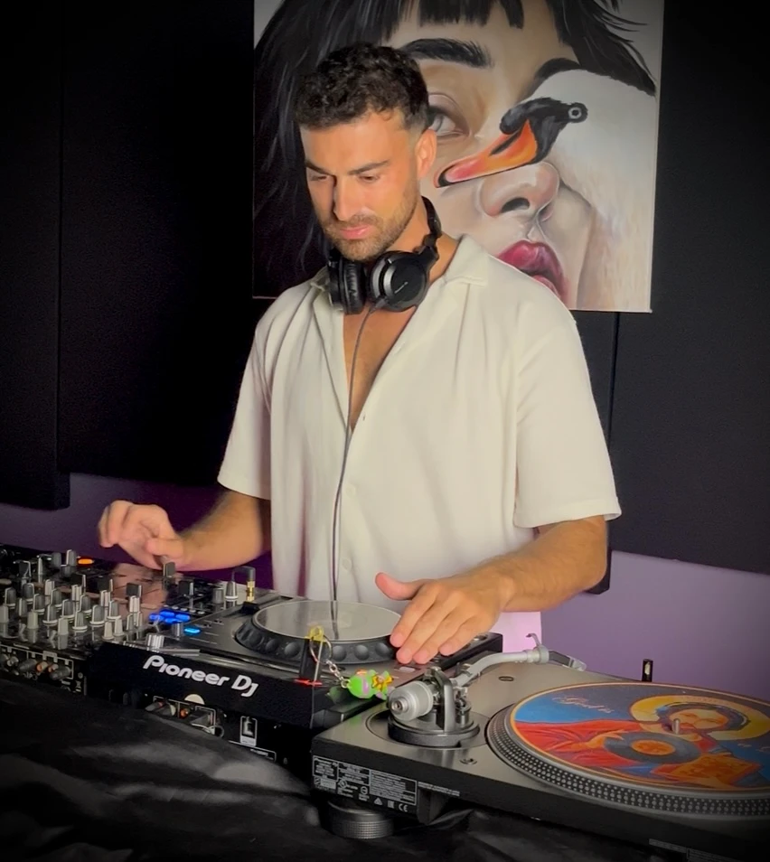 Analog synth session